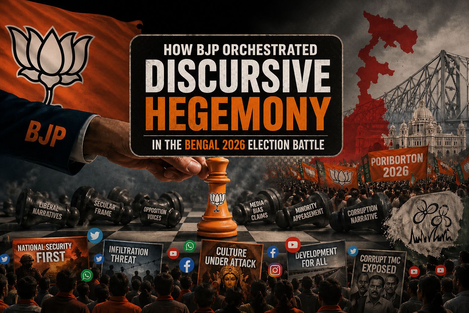 How BJP Orchestrated Discursive Hegemony in the Bengal 2026 Election Battle